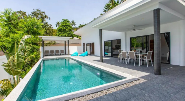 Вилла Villa Nirvana 3 Br, 500m from the beach