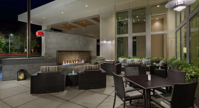 Номер Standard с видом на город Hilton Garden Inn Palo Alto