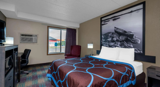Двухместный номер Standard Super 8 by Wyndham Glenwood