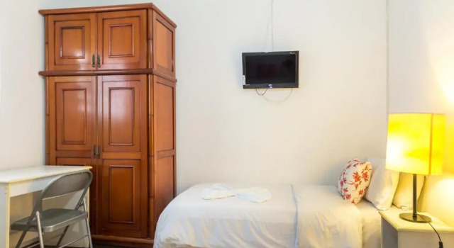 Двухместный номер Standard Pousada e Hostel São Paulo Econômica - Bairro Pinheiros, próximo Hospital das Clínicas e Incor, Oscar Freire, Av Paulista, Allianz, Vila Madalena e fácil acesso ao Ibirapuera e Morumbi