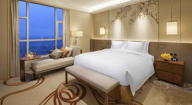 Двухместный люкс c 1 комнатой DoubleTree by Hilton Hotel Qingdao-Jimo