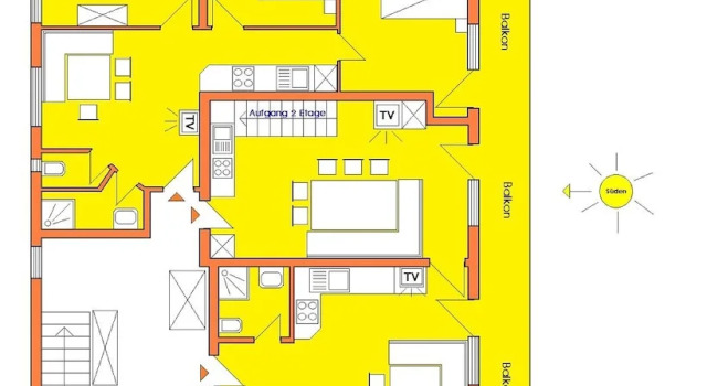 Апартаменты с 3 комнатами с балконом Apartments RIFA - Gaschurn