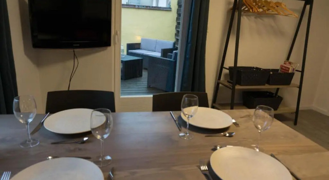 Meublé tout confort, avec terrasse, Book Apartment Niederbronn-les-Bains 