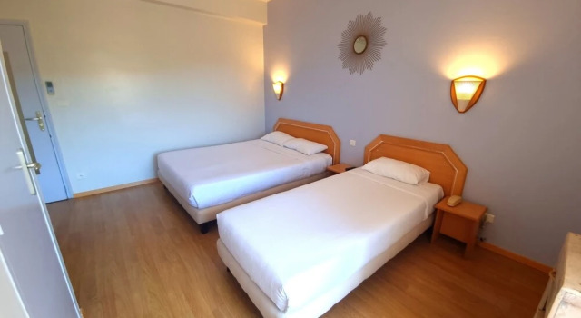 Трёхместный номер Comfort с красивым видом из окна Hôtel Sole Mare