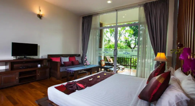 Двухместный номер Deluxe с балконом Pattra Vill Resort