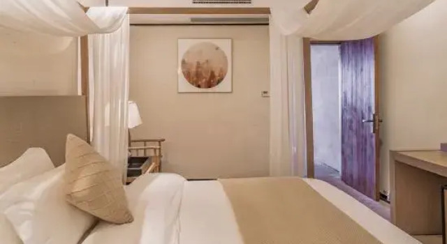 Люкс Deluxe с видом на море Jinsha Yunqi Holiday Hostel