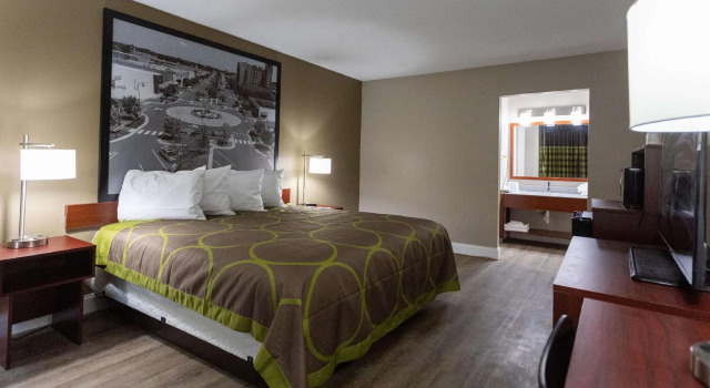 Двухместный номер Standard Super 8 by Wyndham Goldsboro