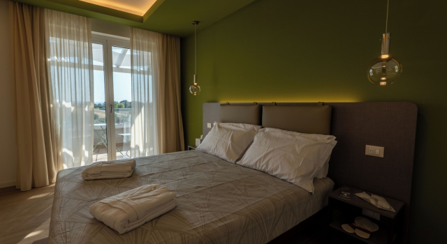 Двухместный номер Comfort с видом на бассейн Borgo Riparossa