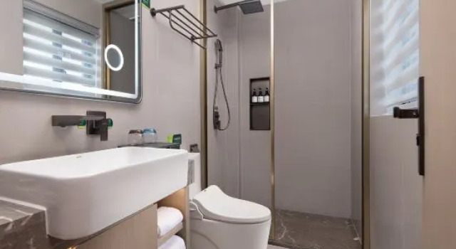 Кровать в общем номере Y · SJHOTEL · Four Seasons Hotel (Longyuan Subway Station Store)