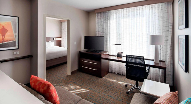 Двухместный люкс c 1 комнатой Residence Inn by Marriott Boston Watertown
