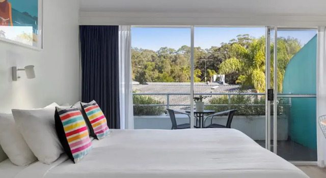Двухместный номер Standard с балконом и с красивым видом из окна The Cubana Resort Nambucca Heads