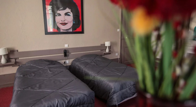 Двухместный номер Comfort с балконом Hôtel Thermal