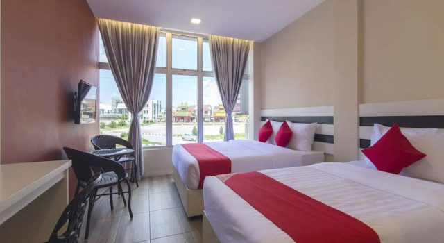 Номер Deluxe OYO 1145 Lea Guest House & Cafe