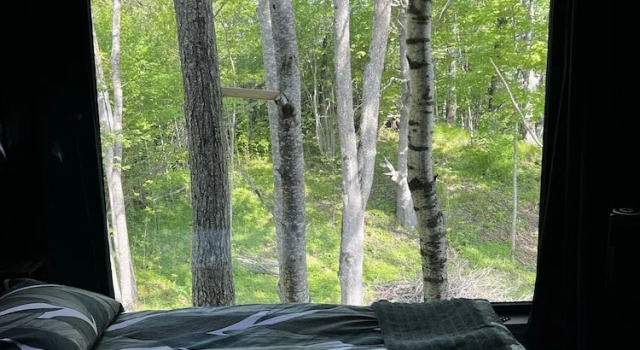 Номер Deluxe c 1 комнатой с видом на озеро Vättervy Glamping