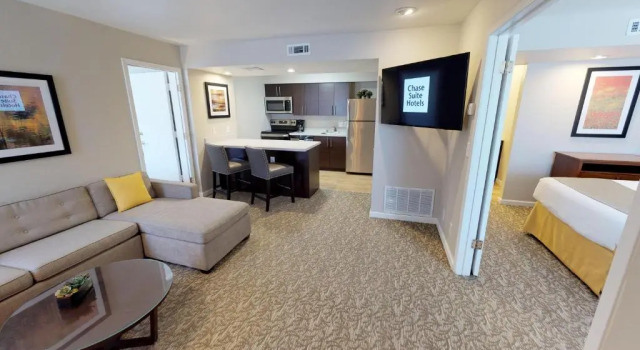 Люкс с 2 комнатами Chase Suite Hotel Newark Fremont
