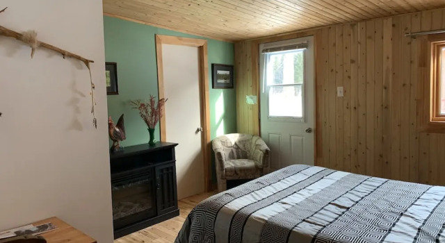 Двухместный номер Superior с балконом L'Auberge Refuge du Trappeur Inn