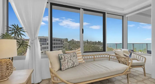 Номер Standard с 3 комнатами с балконом и с видом на океан Rolling Surf Resort