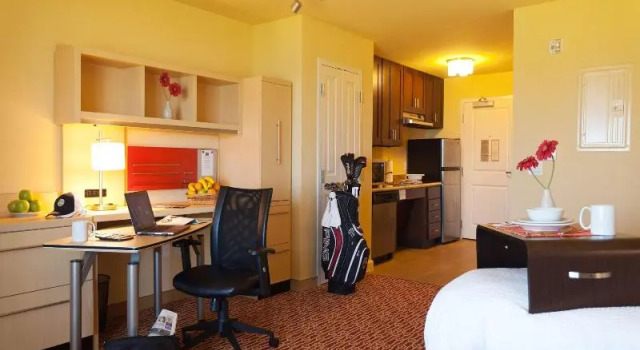 Двухместный люкс с 2 комнатами TownePlace Suites by Marriott Galveston Island