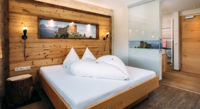 Двухместный номер Standard с балконом Kinderhotel Laderhof