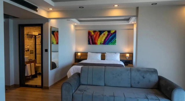 Одноместный полулюкс с видом на горы Şehrar Suit Hotel