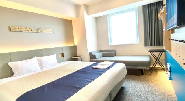 Двухместный номер Deluxe hotel MONday Premium Ueno Okachimachi