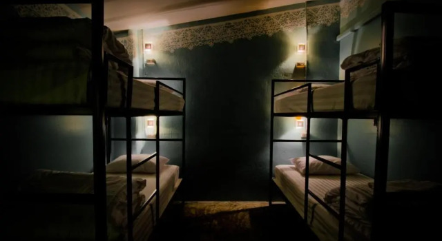 Кровать в общем номере Oh Dee Hostel