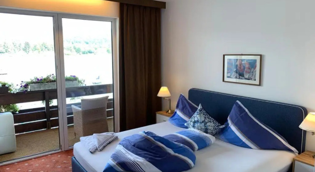 Трёхместный номер Standard Hotel-Restaurant "Veldener Traumschiff" direkt am See in 2min im Zentrum
