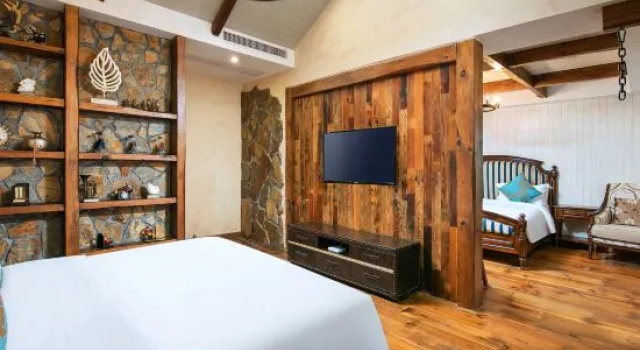 Люкс с 2 комнатами с балконом и с видом на море Mohsen oxygen bar manor in Mogan mountain