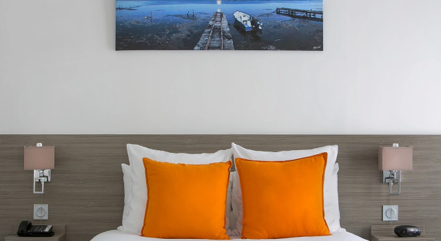Двухместный номер Superior с балконом и с видом на парк Best Western Hôtel des Thermes - Balaruc les Bains Sète