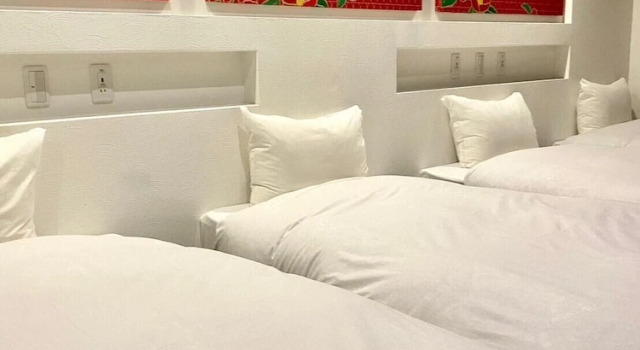 Четырёхместный номер Design Hotel Sanrriott Kitahama