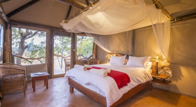 Mukambi Fig Tree Bush Camp – All Inclusive, Buchen Sie Campingplatz Kafue-Nationalpark Sambia