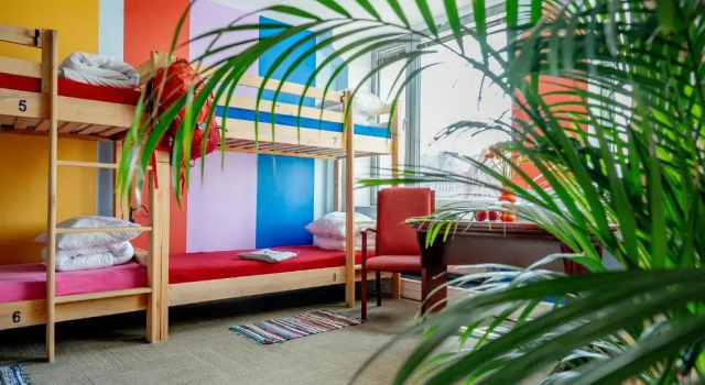 Кровать в общем номере (женский номер) Hostel Gdańsk Szafarnia 10 Old Town