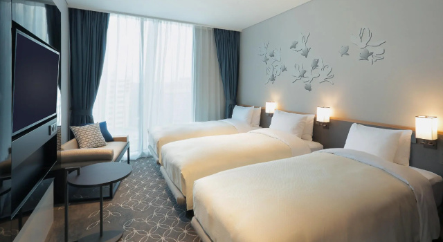Трёхместный номер Hotel Gracery Seoul