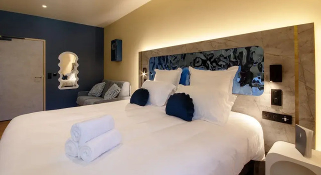 Номер Superior Logis Hôtel Jeanne & Jules Hôtel Spa et Restaurant