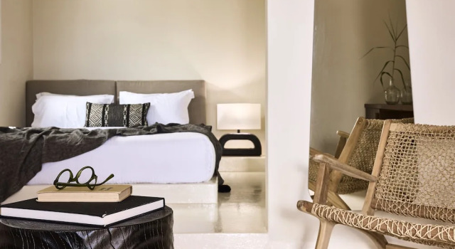 Люкс с видом на море Sharm Hotel Mykonos
