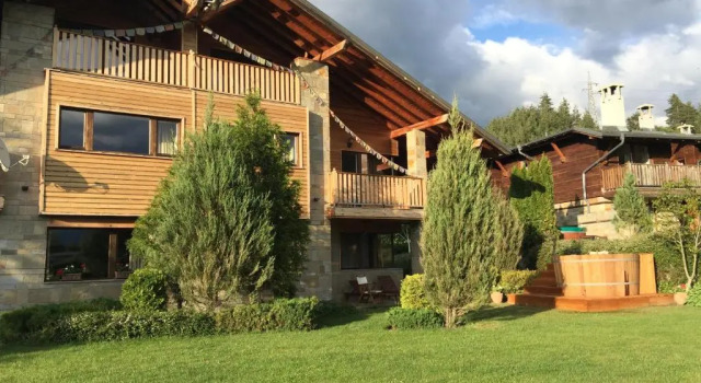 Апартаменты Deluxe с 2 комнатами с видом на горы Villa Chalet Everest