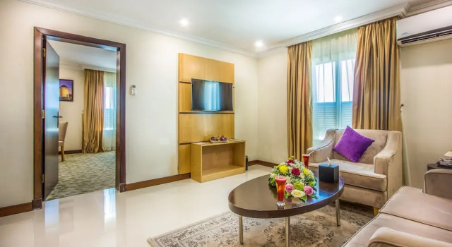 Полулюкс Almuhaidb Residence Al Jubail for Serviced Apartments
