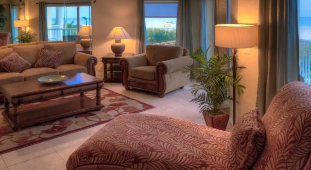 Люкс Sunset Vistas Two Bedroom Beachfront Suites