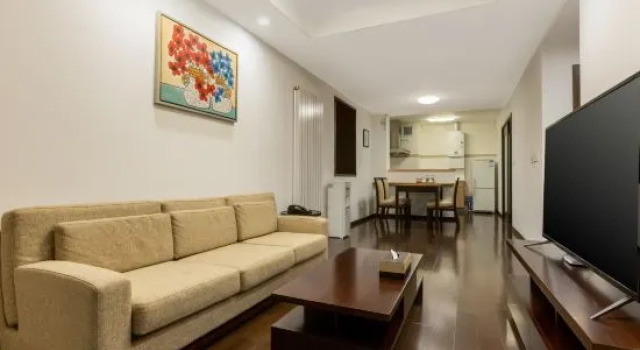 Люкс Deluxe с 2 комнатами Belgravia Serviced Residence Wuxi