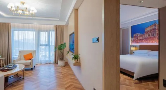 Люкс Deluxe ViennaHotel Shenzhen Aiguo Road