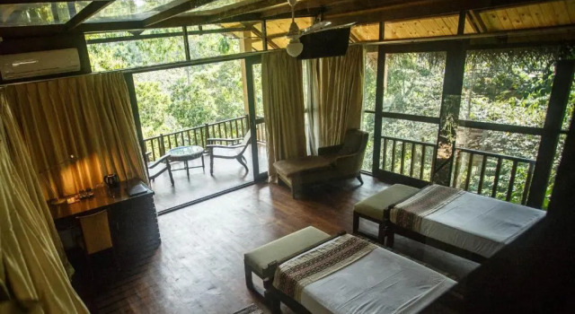 Двухместное шале Superior Jungle Village Unawatuna