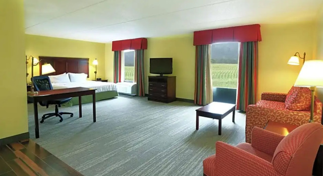 Двухместный люкс c 1 комнатой Hampton Inn and Suites of Lamar