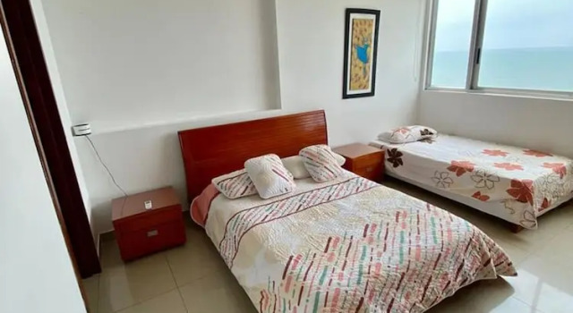 2 Bedroom Beachfront Apartment 2p1-al With Pool And Wifi, Забронировать Апартаменты/квартира Отели Картахены с парковкой, рядом с Consulate of Panama, Парковка