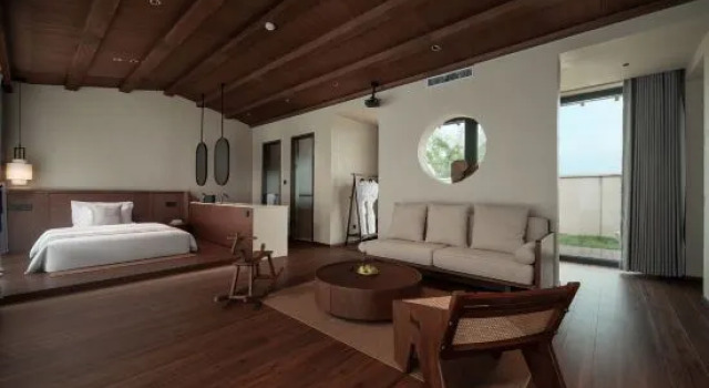 Семейный люкс с 2 комнатами Fuchun Mountain Residence Homestay (Tekes Baguacheng Branch)