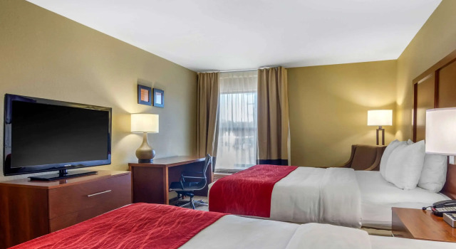Четырёхместный номер Standard Comfort Inn & Suites LaGrange East