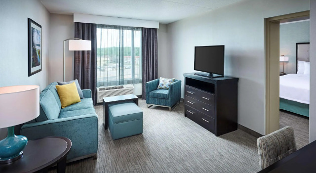 Четырёхместный люкс c 1 комнатой Homewood Suites By Hilton North Bay