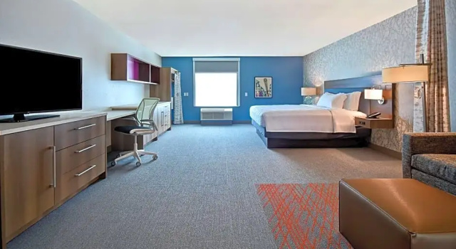 Hearing Accessible Double Studio Suite Home2 Suites by Hilton Las Vegas Convention Center - No Resort Fee