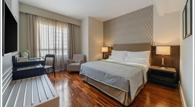 Двухместный номер Deluxe Bourbon Hotel & Suites Curitiba