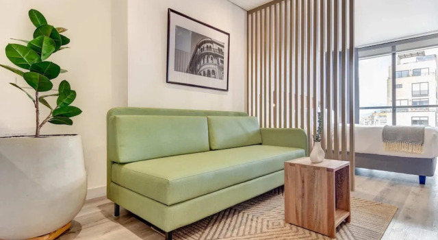 w Heavenly Loft w Balcony in Santa Barbara, Book Lejlighed Bogotá Colombia