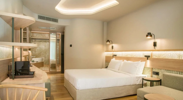 Двухместный номер Classic с видом на сад Отель Senseana Sea Side Resort & Aquadventure - All Inclusive
